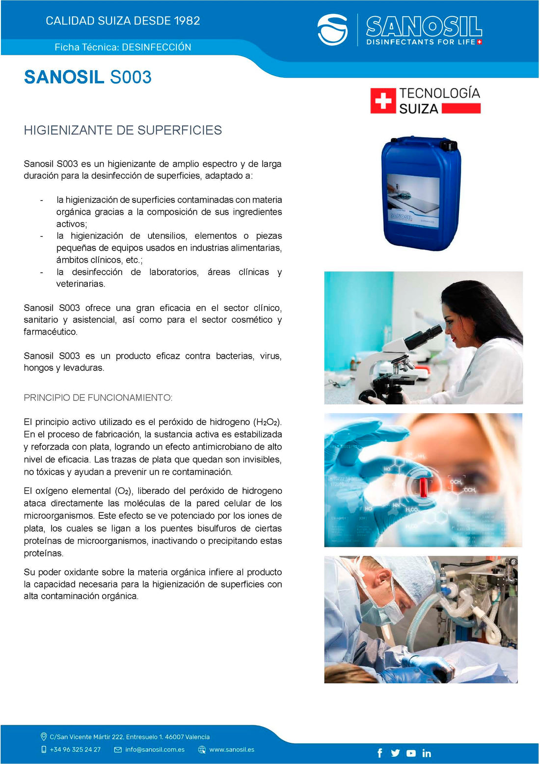 Kit desinfectante COVID19