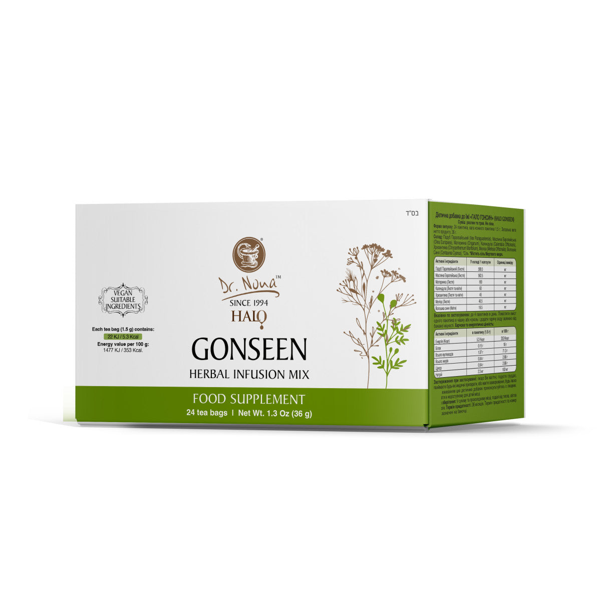 Halo Gonseen Original Dr. Nona 24 bolsitas